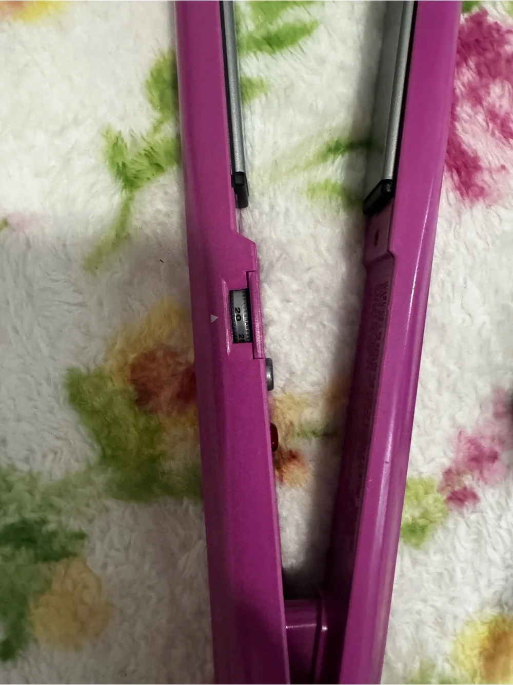 Conair purple Flat Iron Hair Straightener - Smooth Styling
